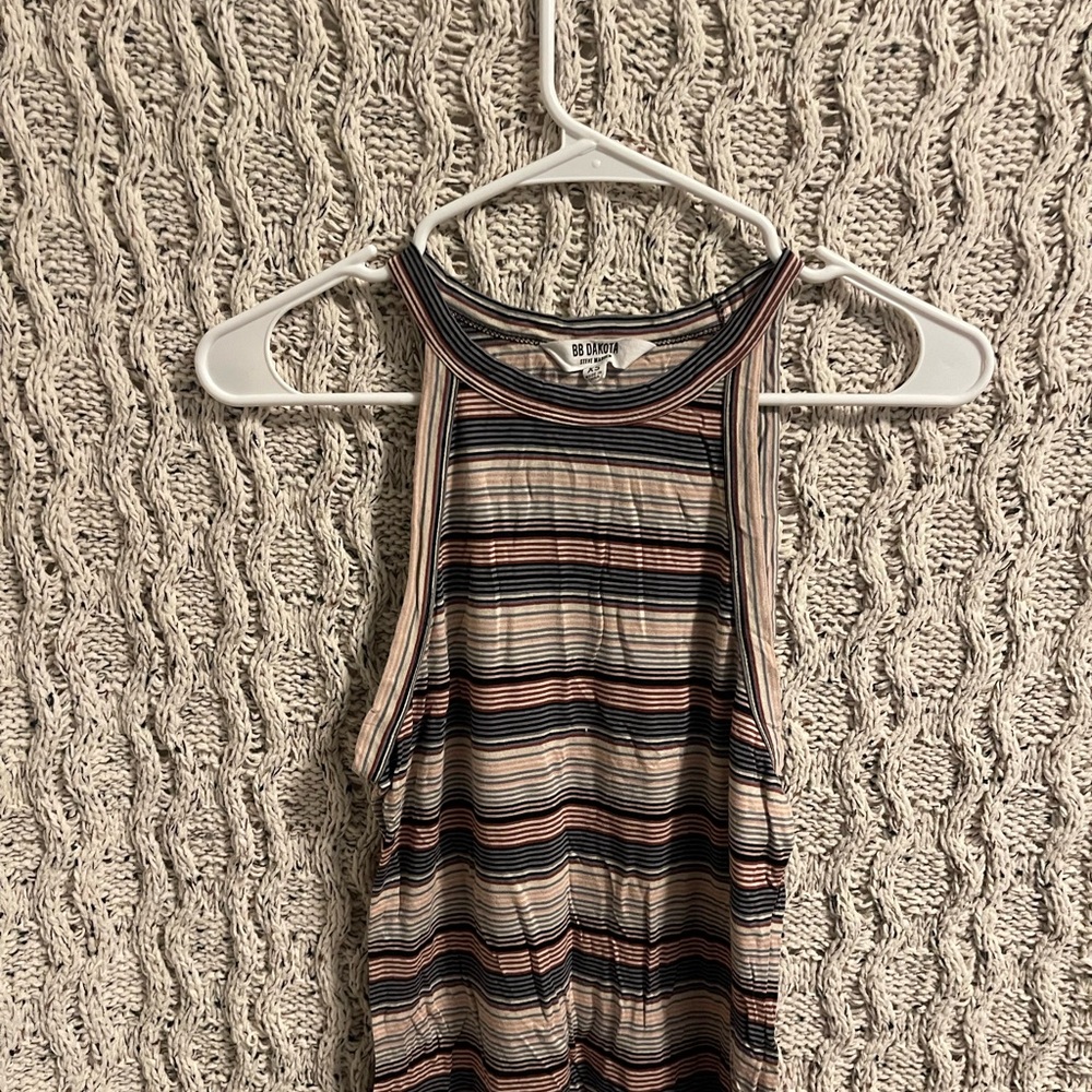BB Dakota Multicolor Striped Tank Top